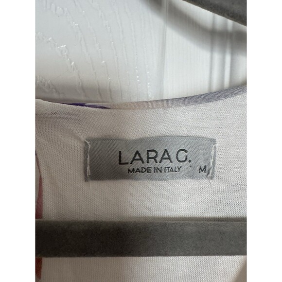 NWOT Lara G.women’s Silk Blend Medium Maxi Long Floral Dress  Made In Italy - Picture 3 of 11